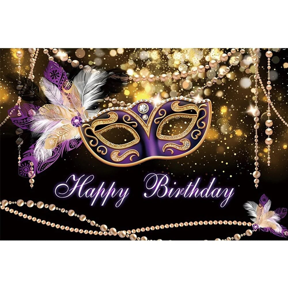 mardi gras happy birthday images