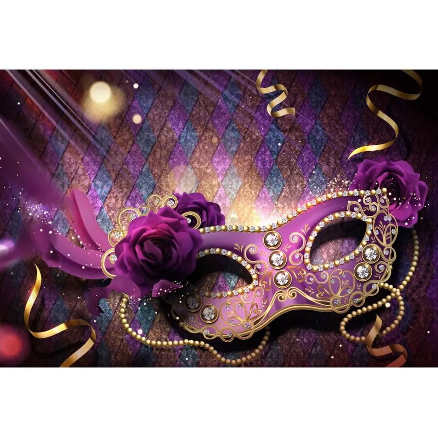 mardi gras balloon backdrop