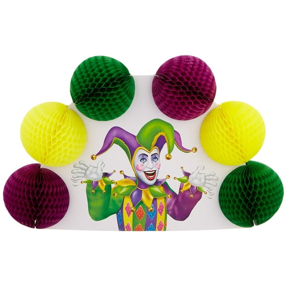 Mardi Gras Pop-Over Centerpiece Party Accessory (1 count) (1/Pkg)