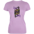 thumbnail image 1 of Mardi Gras Queen of Diamonds Lilac Juniors Soft T-Shirt - X-Large, 1 of 1