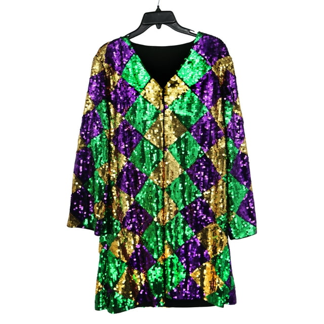 mardi gras shirt sequin