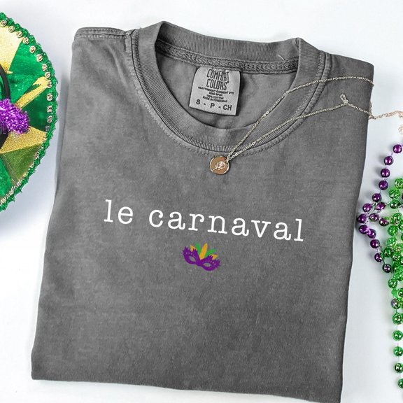 Mardi Gras Shirt Le Carnaval Carnaval TShirt Fat Tuesday Shirt