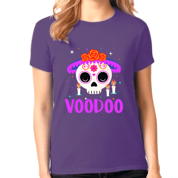 Mardi Gras Shirts for Girls Day of The Dead Shirts Mardi Gras Outfit for Girls Voodoo New Orleans Shirts