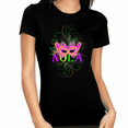 thumbnail image 1 of Mardi Gras Shirts for Women Cute Mardi Gras Shirt Mardi Gras Party Mask NOLA Shirt Mardi Gras Outfit, 1 of 5