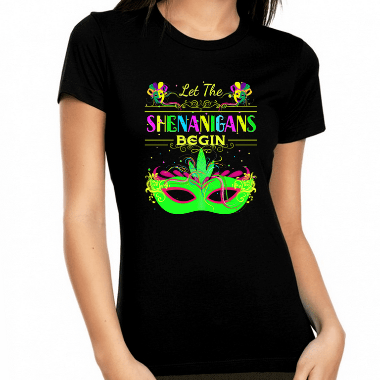 mardi gras ladies shirts