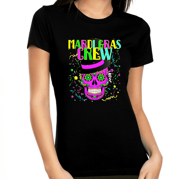 Mardi Gras Shirts for Women Matching Mardi Gras Shirts Mardi Gras Crew Mardi Gras Shirt Mardi Gras Outfit