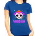 thumbnail image 1 of Mardi Gras Shirts for Women Plus Size Day of The Dead Shirts Plus Size Mardi Gras Outfit for Women Voodoo, 1 of 7