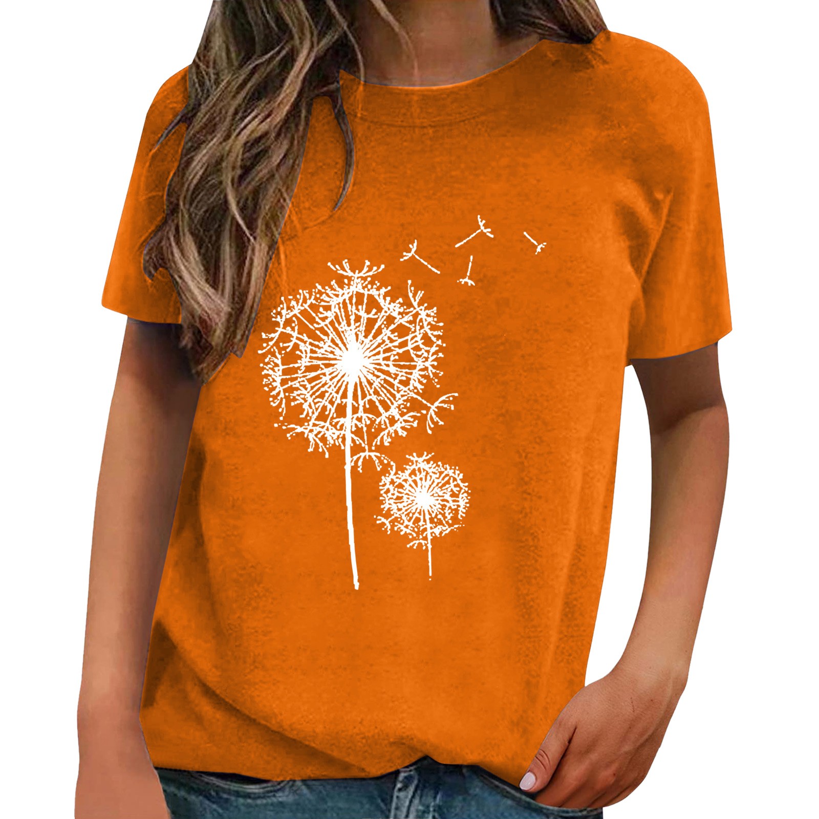 Mardi Gras Shirts for Women TShirt 3D Print Orange L