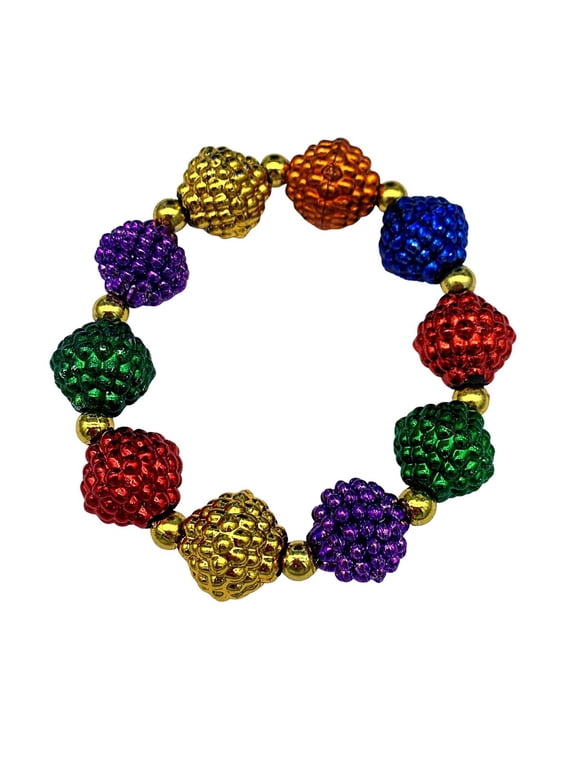 7" Rainbow Berry Bracelet
