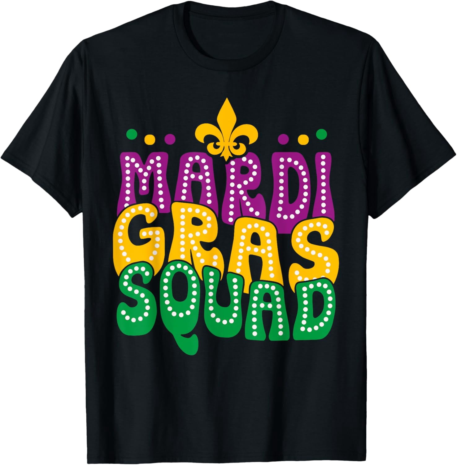 Mardi Gras Squad Mardi Gras 2025 Cruise Ship Party Carnival T-Shirt ...