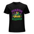 thumbnail image 1 of Mardi Gras Squad T-Shirt Unisex Carnival Party Costume Tee, 1 of 5