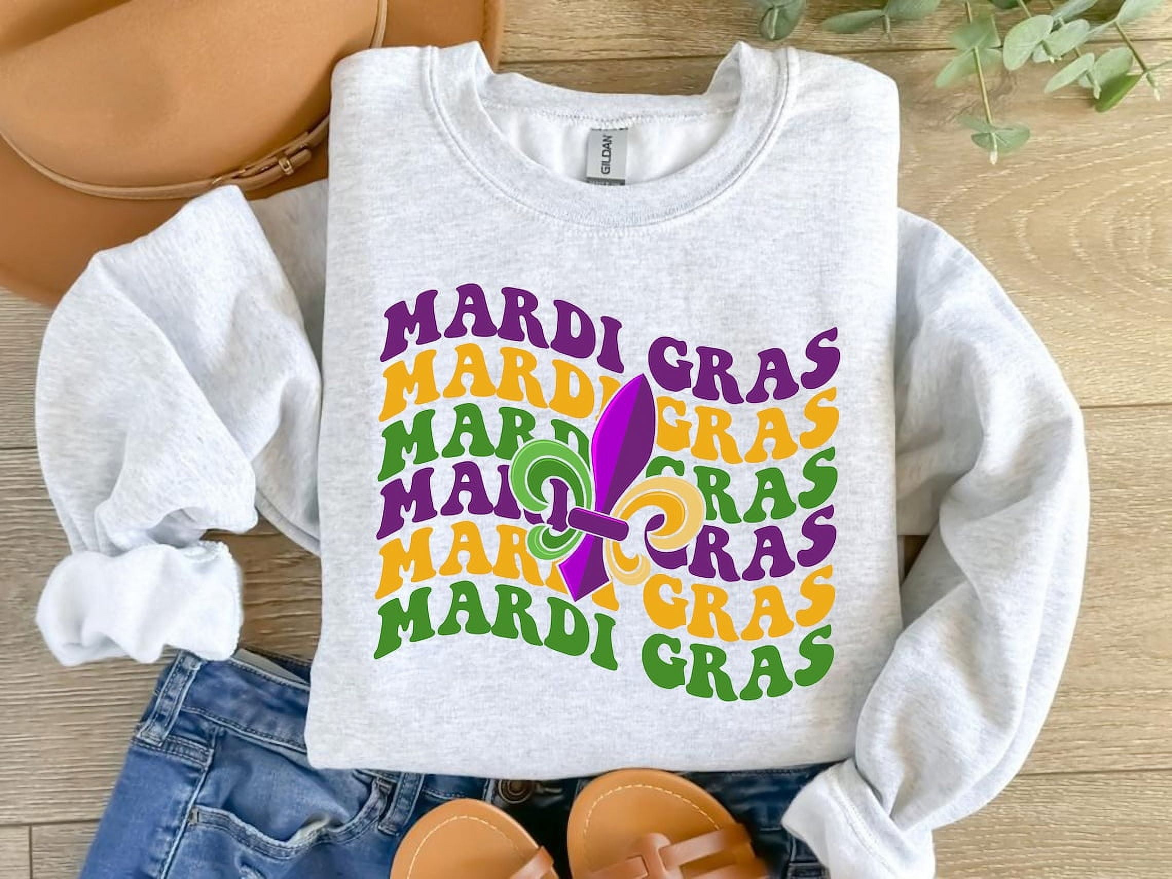 mardi gras sweat pants