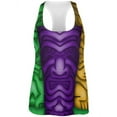 thumbnail image 1 of Mardi Gras Tiki Glass Party All Over Womens Work Out Tank Top Multi 2XL, 1 of 2