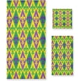 thumbnail image 1 of Mardi Gras Towel Set of 3, Ultra Soft and Absorbent Bath Towels for Bathroom Sports Gym Swim Spa Beach (1 Bath Towel, 1 Hand Towel & 1 Washcloth) Washcloth Gift, 1 of 7