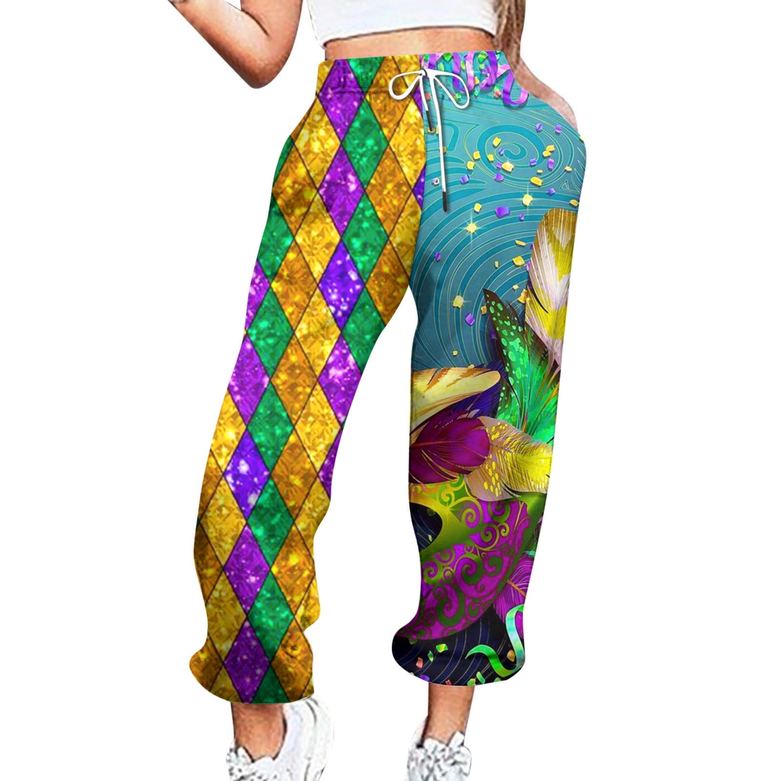 mardi gras workout outfit