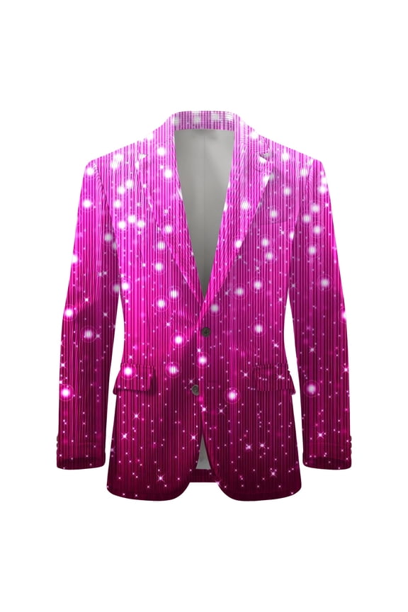 Mardi Gras blazer for men Carnival Print Corduroy Jacket For And Style Casual Jacket With Comfortable Fit