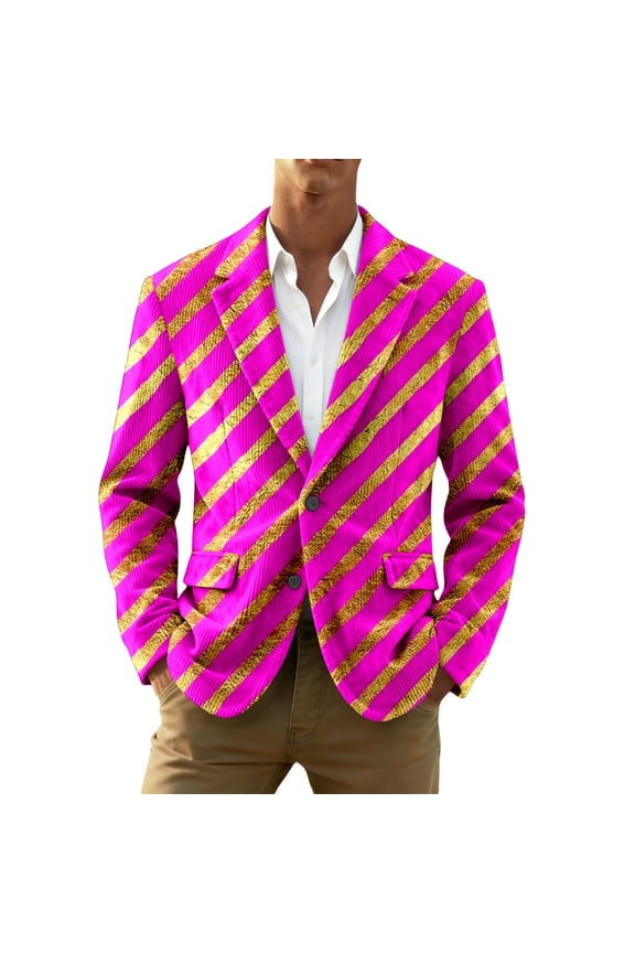 Mardi Gras blazer for men Corduroy With Sparkling Sequin Embroidery Festival Party Formal And Casual Stylish Jacket