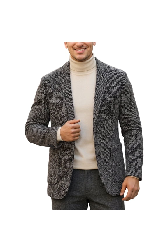 Mardi Gras blazer for men Jacquard Casual Jacket Modern Fit Coat For Business And Daily Wear