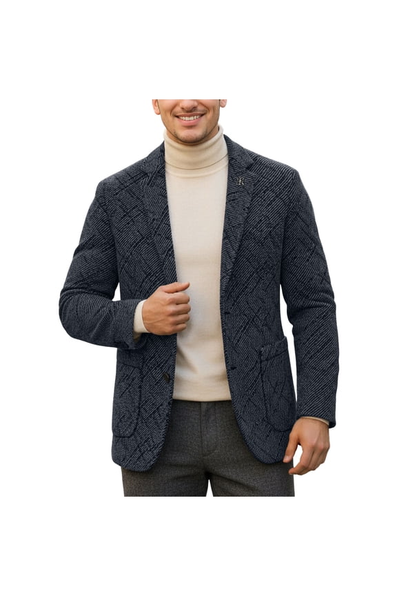 Mardi Gras blazer for men Jacquard Casual Jacket Modern Fit Coat For Business And Daily Wear