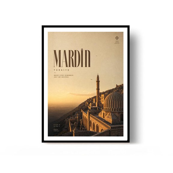 Mardin Turkey Historic City Travel Wall Art Decor Unframed Paper Print