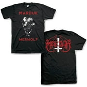 Marduk Men's Werewolf T-Shirt Black X-Large | Officially Licensed