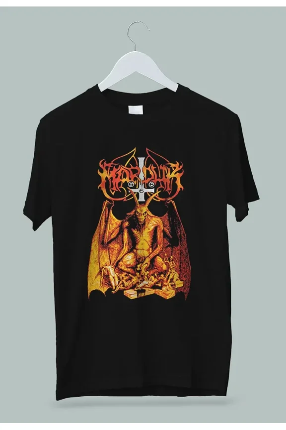 Marduk Swedish Black Metal shirt Demongoat T-Shirt S-5XL, Best Gift