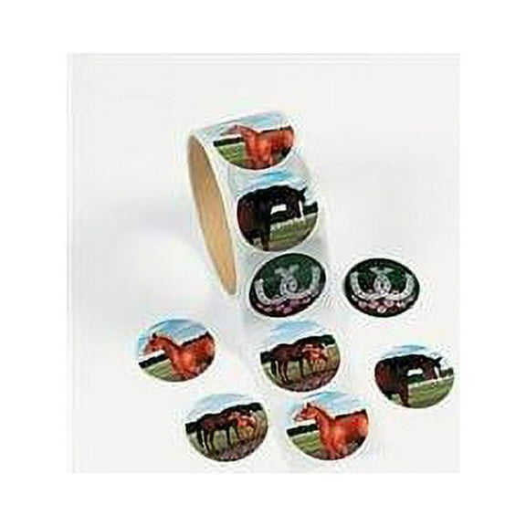 Mare & Foal Stickers (100Pc) - Stationery - 1 Piece