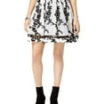 thumbnail image 1 of Mare Mare Womens Embroidered Flared Skirt, White, Juniors, Medium, 1 of 2