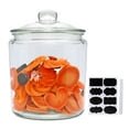 Maredash 1 Gallon Glass Canister, Cookie Jar & Candy Jar with Airtight