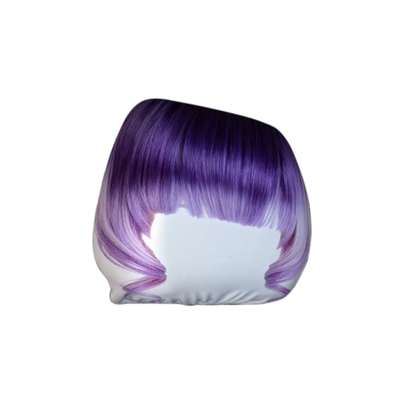 Mareep 1Pcs Glamorous Wigs Car Seat Headrest Cover - Elastic Polyester Auto Pillow Protector, Waterproof Breathable Car Head Rest Cover for Cars, SUVs, Trucks