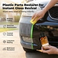 thumbnail image 1 of Mareep Automotive Plastic Restorer 30ml, Trim Renewal Agent with Hydrophobic Crystal Coating, Non-Greasy Black Refurbisher for Car Exterior Interior, 1 of 4
