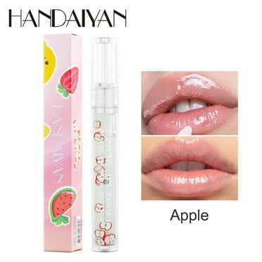 Mareep Fruit Extract Tinted Lip Balm Gloss ,Color Changing Moisturizing Lip Care, Not Stained with Cup Lipstick Matte Lip Gloss, Longlasting Nourishing Repairing Lipstick 3ml
