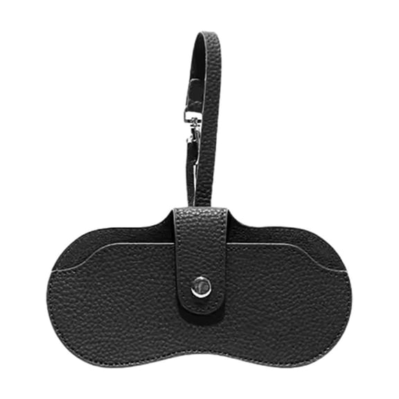 Tuscom Hard Shell Eyeglasses Case, Portable Sunglasses Holder with Belt Clip, Protective Pouch for Men Women, Travel Car Storage for Glasses