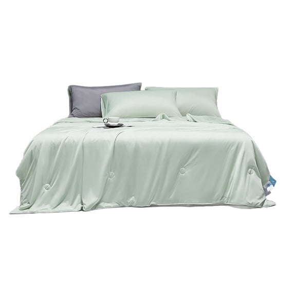 Tuscom Silk Touch Summer Cooling Sheet Set, Breathable Lightweight Bed Sheet for Hot Sleepers, Soft & Moisture Wicking for Sensitive Skin