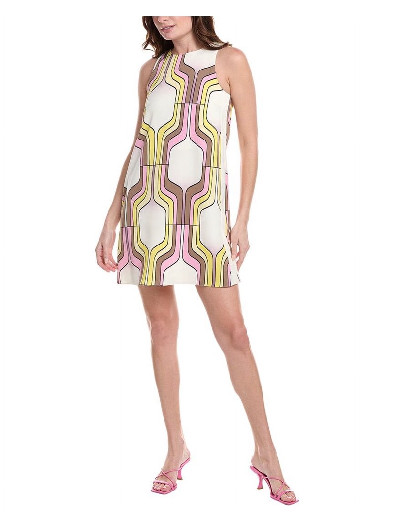red mini dress with straps Barbra Red Cross Straps Bodycon Mini Dress with Bubble Hem XS / US 2