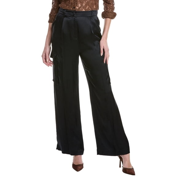 Marella womens  Birillo Silk-Blend Trouser, 4