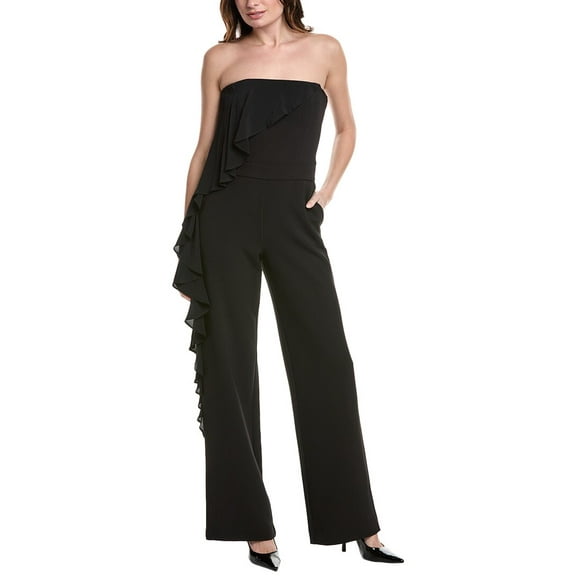 Marella womens  Narva Jumpsuit, 6, Black