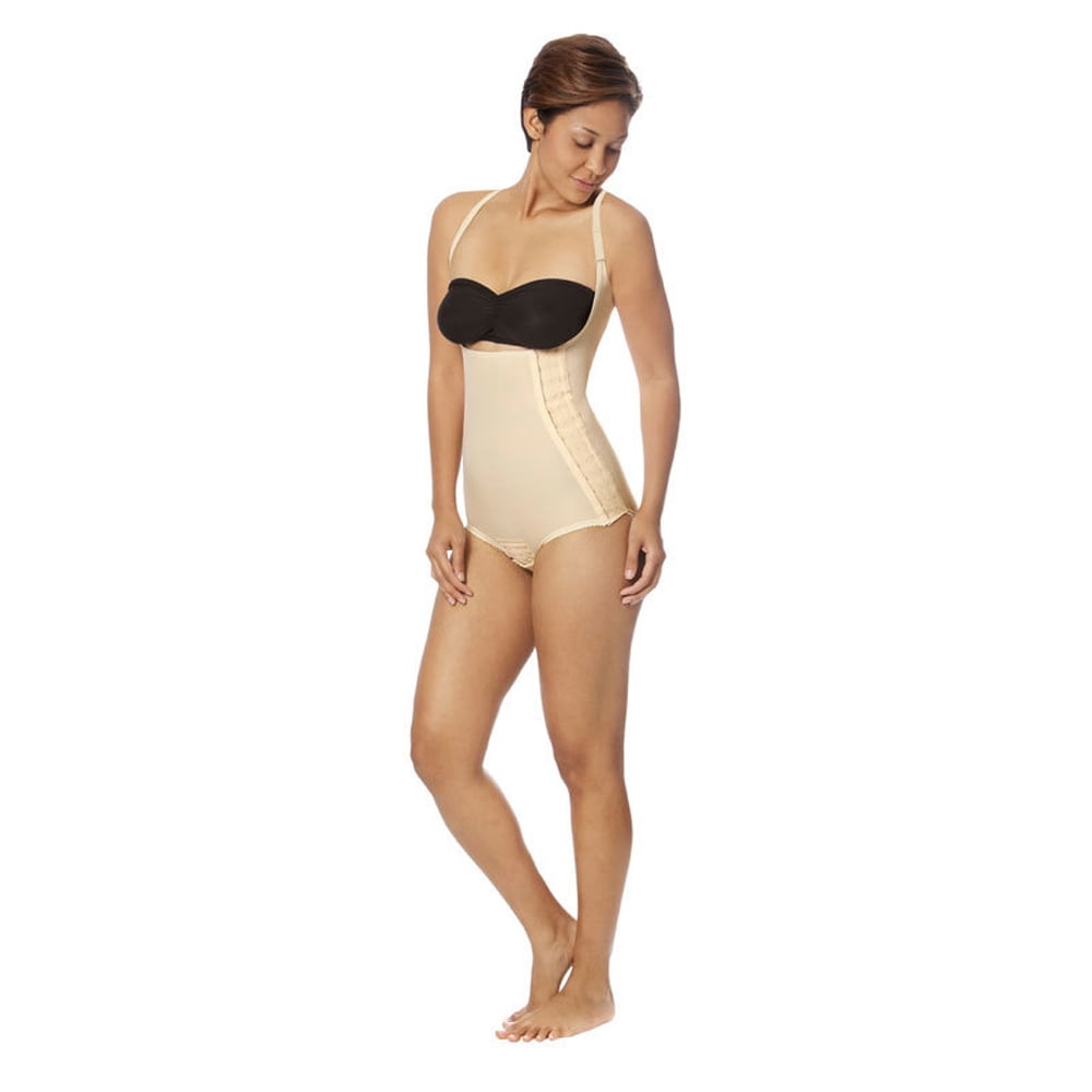 Marena Recovery Mid-Calf, Post Surgical Compression Girdle, High-Back- M,  Beige : : Clothing, Shoes & Accessories