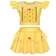 thumbnail image 1 of Marendyee Girls Bikinis Two Piece  Princess Swimsuit Set Toddle Kids Ruffles Bathing Suit Role Play Swimwear 100 cm 2-3 Years, 1 of 17