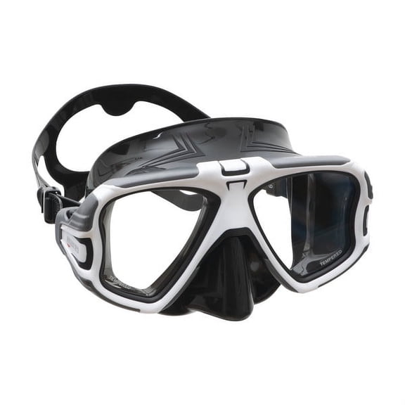 Mares Edge Scuba Mask - Black/White