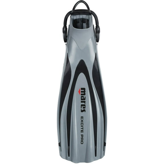 Mares Excite Pro Open Heel Fins, Grey