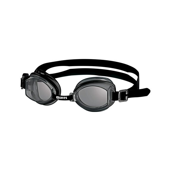 Mares Goggle Rocket Silicone Water Sport Goggles - Black Smoke