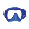 thumbnail image 1 of Mares Juno Frameless Scuba Mask - White/Blue, 1 of 2