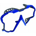 thumbnail image 1 of Mares Pure Wire Mask Frame - Blue/Gray, 1 of 1