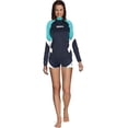 thumbnail image 1 of Mares She Dives Long-Sleeve Rash Guard - Women's - Aqua - Medium, 1 of 2