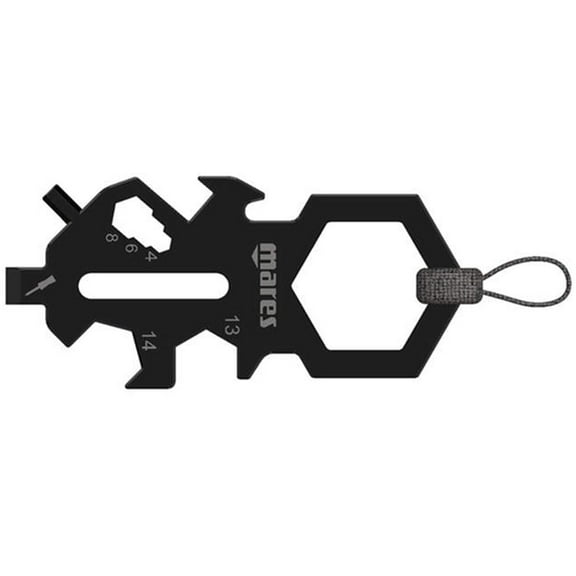 Mares Smarty Mini Multitool Compact Stainless Steel Dive Tool