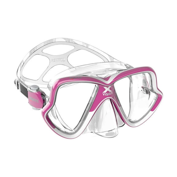 Mares X-Vision Mid 2.0 Mask - Pink/White