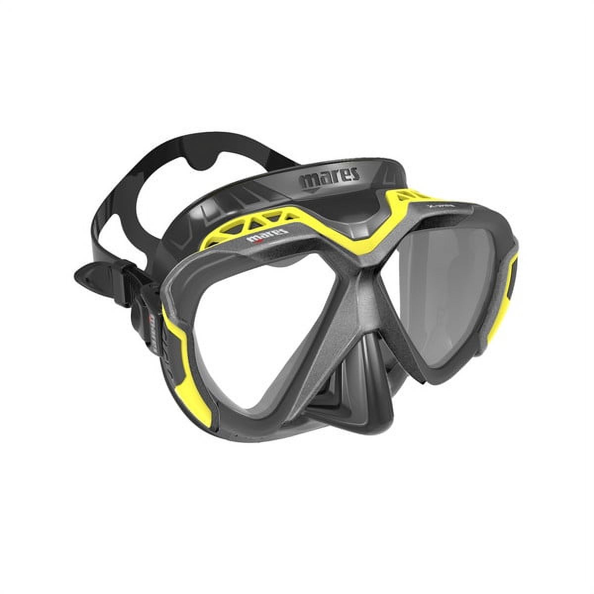 Mares X-Wire Scuba Mask - Yellow/Black