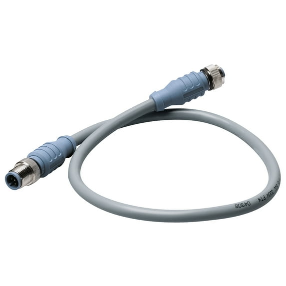 Maretron Mid Double-Ended Cordset - 1 Meter - Gray | Bundle of 2