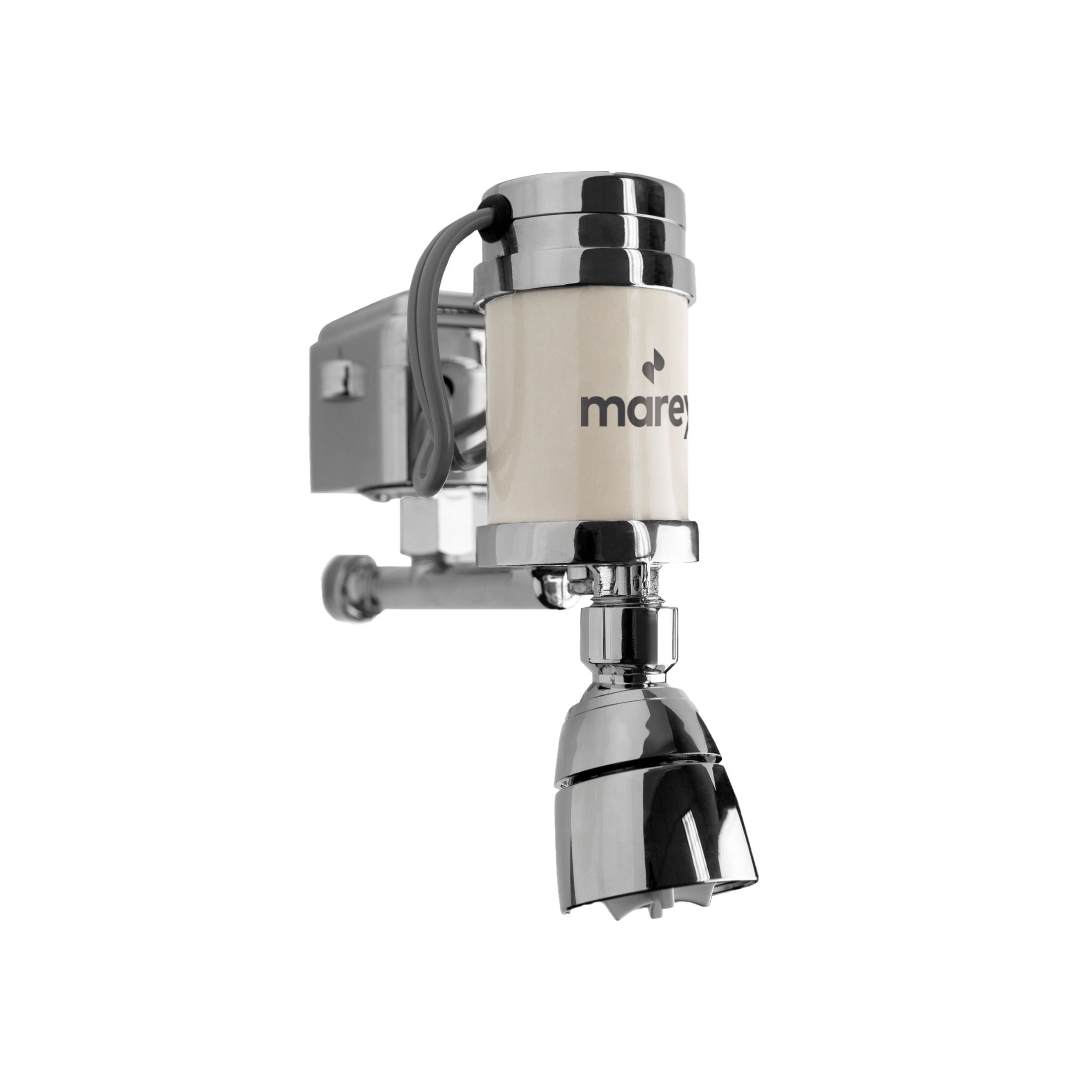 Marey 110 Mini Marey, Electric Shower Water Heater, 110V, 30 AMP, 1.5 Gallons per Minute Volume Capacity, 2600 Watts